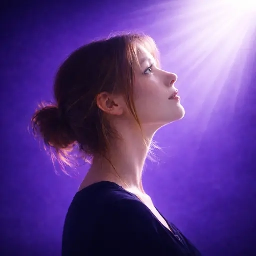 آسمانی توانائیوں سے خوشنما روحانی اور مافوق الفطرت روشنی کے نظارے۔